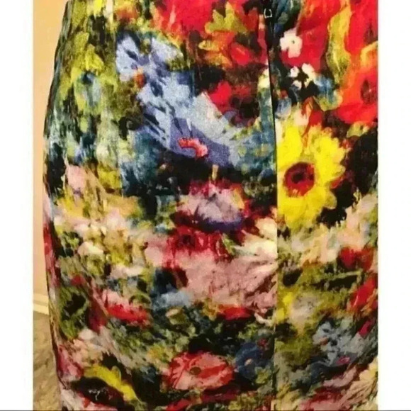 Workshop by Andrea Jovine Floral Pockets Sz 10 - Picture 4 of 5